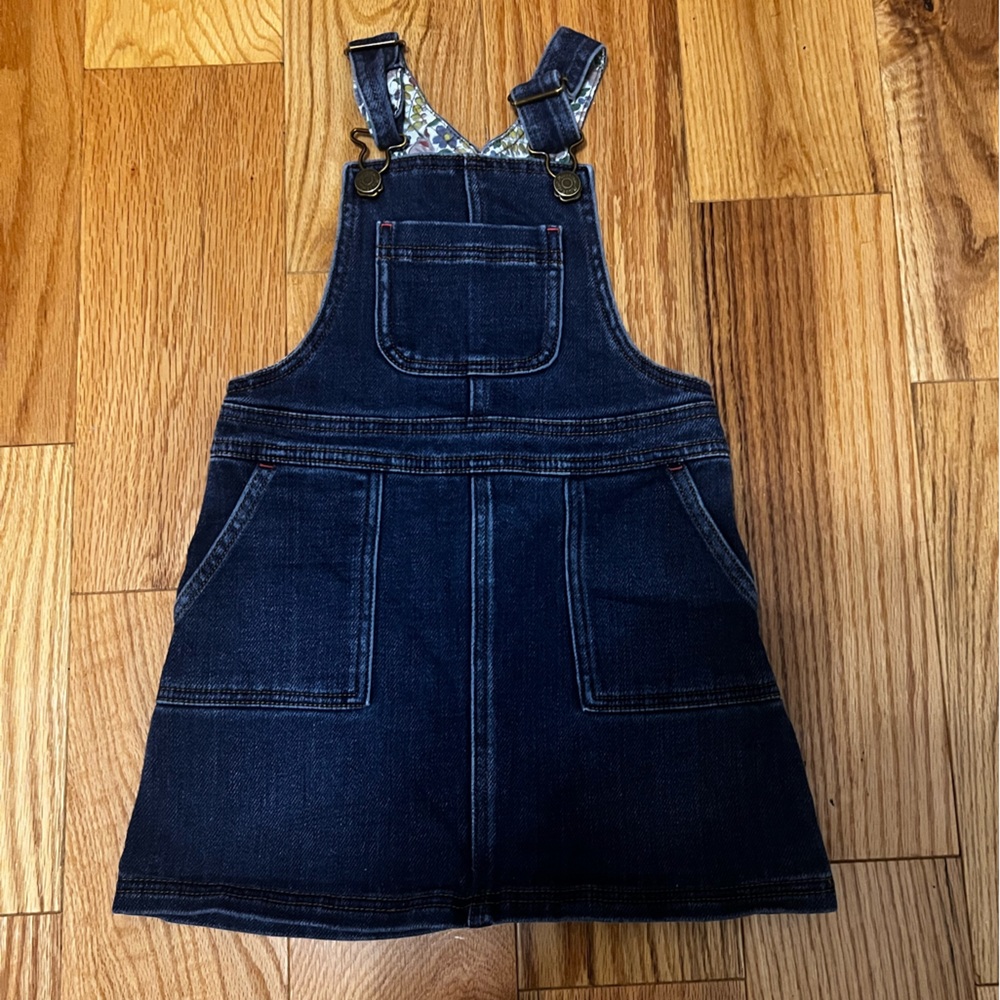 Mini Boden Denim Overall Jumper 4-5yrs